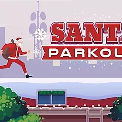 play Santa Parkour